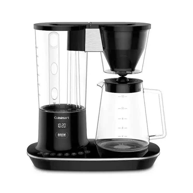 Refurbished: Cuisinart DCC-4000P1FR 12 Cup Programmable Coffee Maker, Black  Manufacturer Refurbished