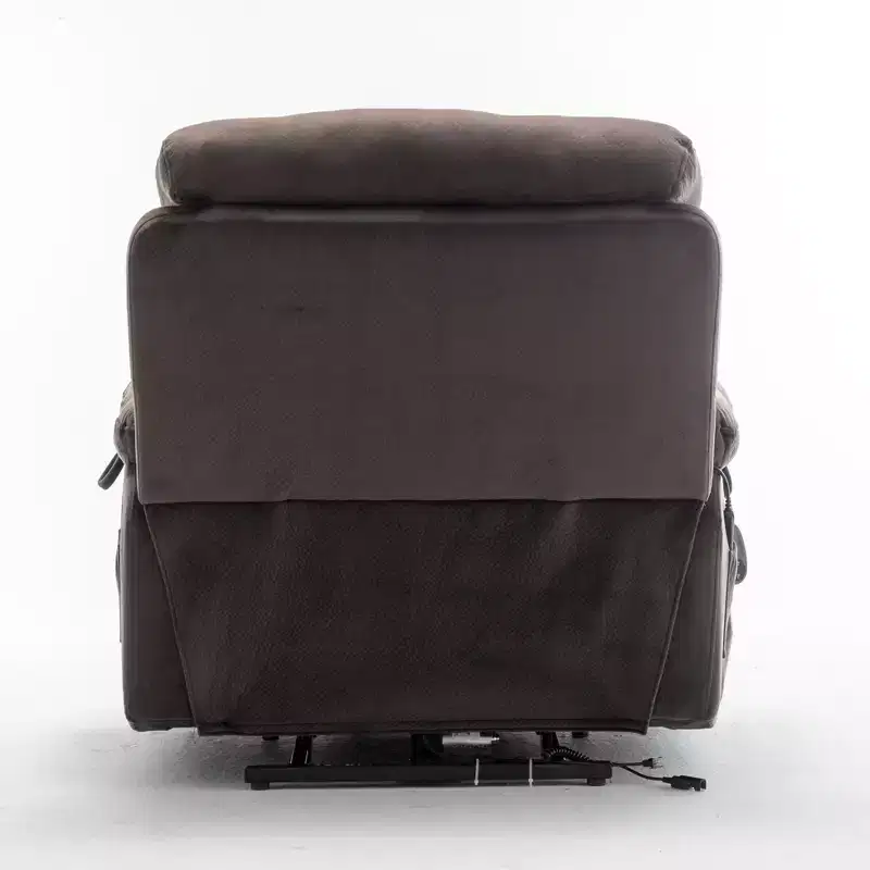Electric Lift Massage Recliner With Heating Function And Side Pocket - ModernLuxe