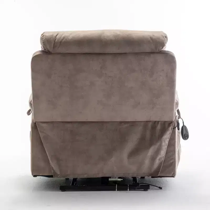 Electric Lift Massage Recliner With Heating Function And Side Pocket - ModernLuxe