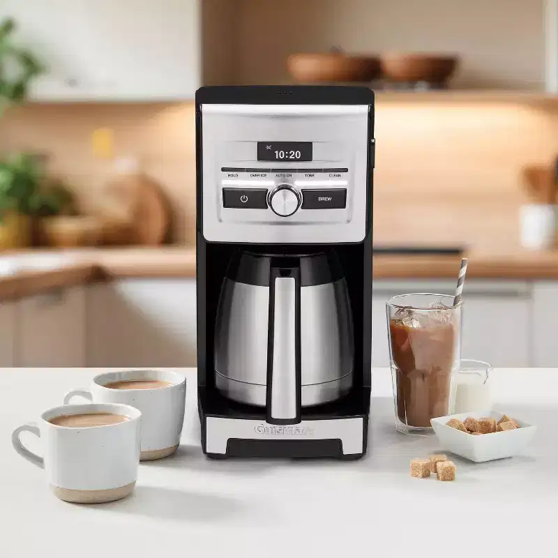 Cuisinart Personal Brew 10-Cup Thermal Coffee Maker DCC-10 Stainless Steel
