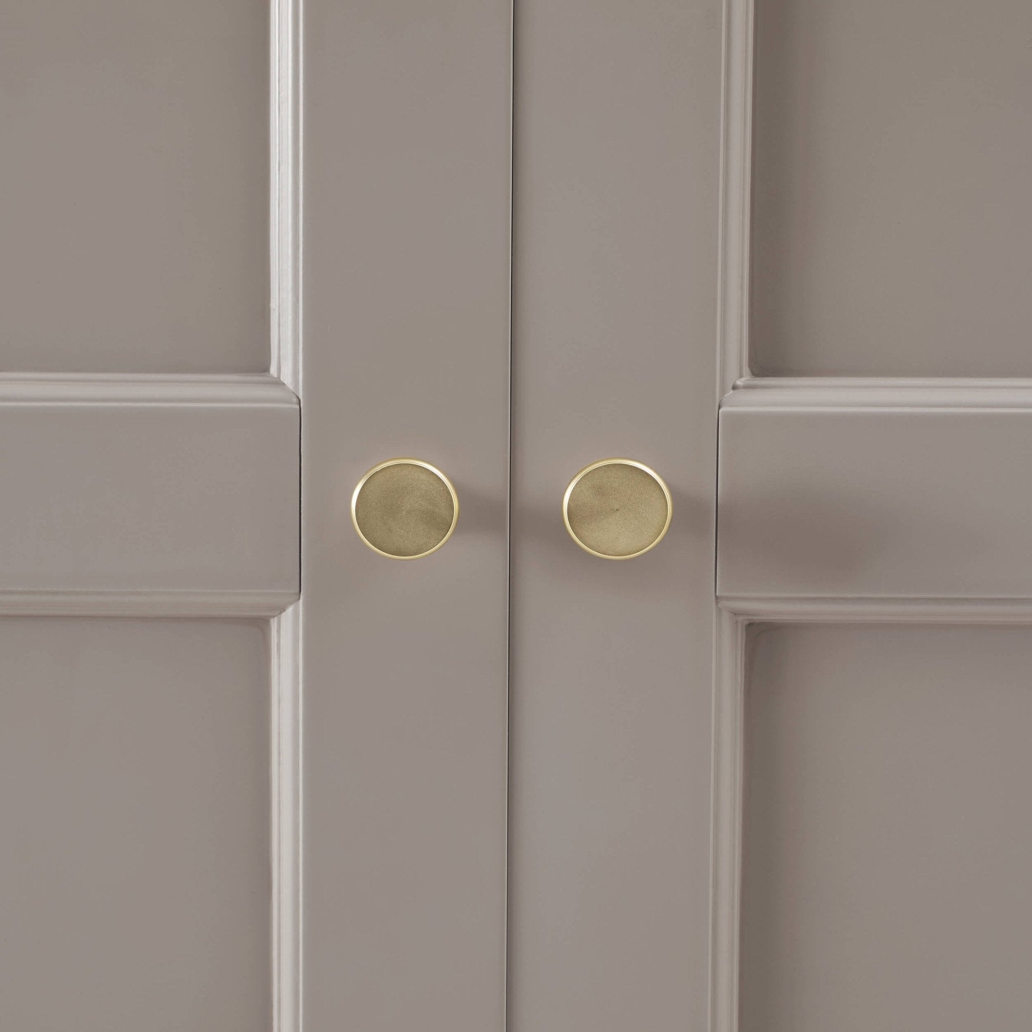 3 Door Wardrobe with Drawers - Taupe