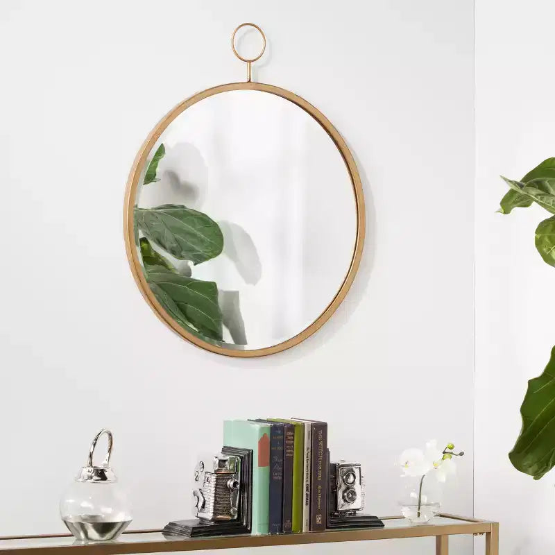 Lorena Decorative Wall Mirror - Gold - SEI