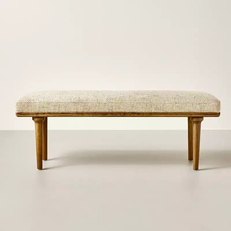 Upholstered Bench - Hearth & Hand with Magnolia Furniture