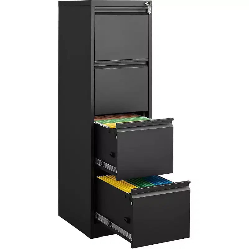 4 Drawer Locking File Cabinet for Home Office