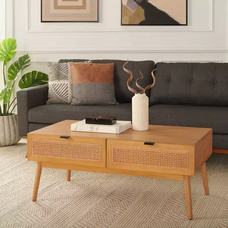 Baisley 2 Drawer Coffee Table - Safavieh