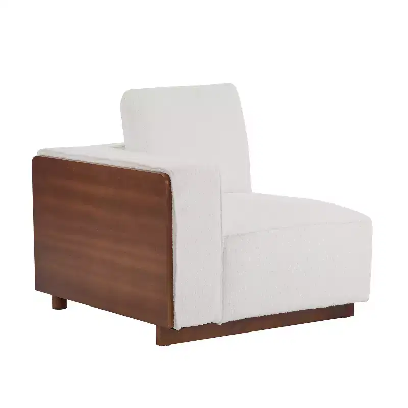 Christopher Knight Home Gianna Upholstered L Shape Sectional Sofa with Pillows, Beige/Brown