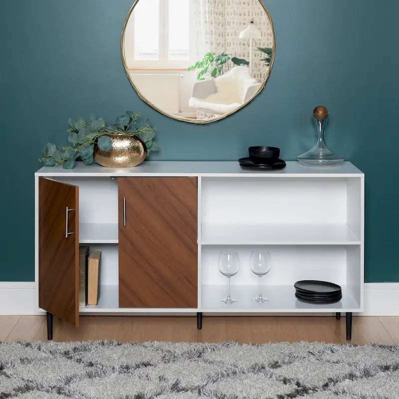 58-Inch Bookmatch TV Stand