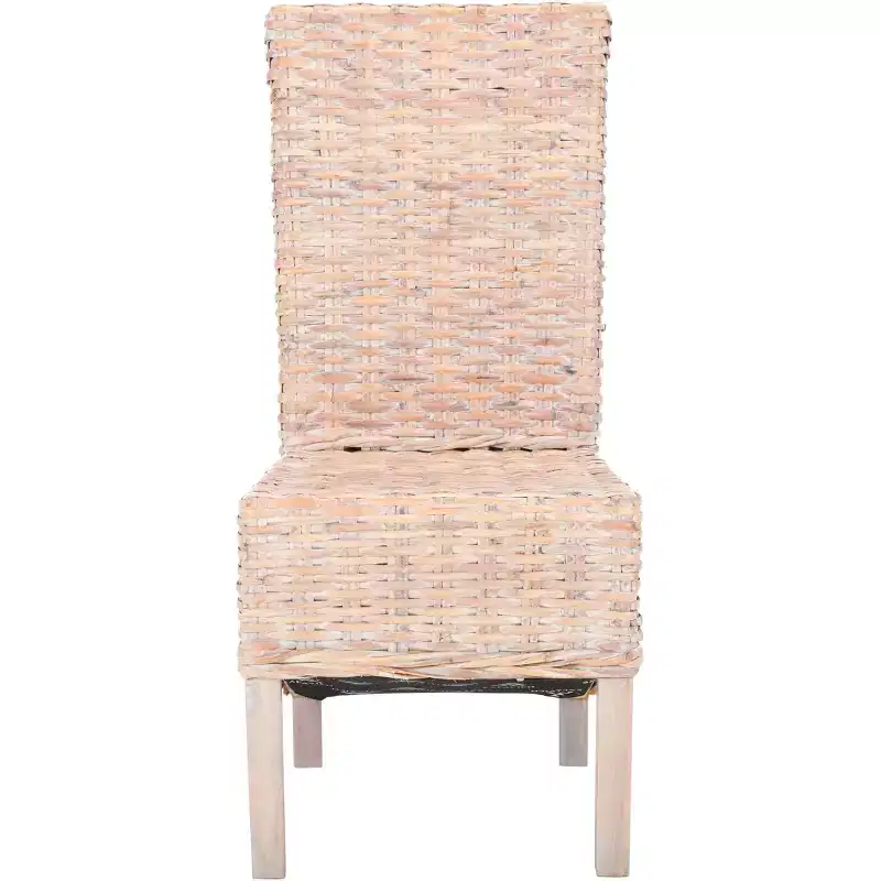 Pembrooke 19 H Rattan Side Chair (Set of 2) - FOX6520 - Safavieh Couture