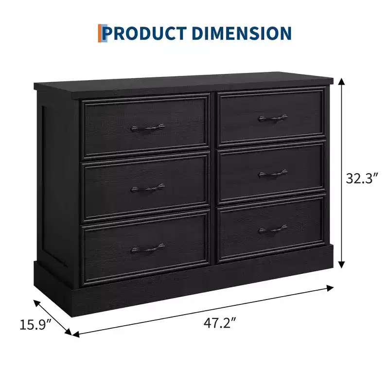 DobleePy Nightstand with Drawer