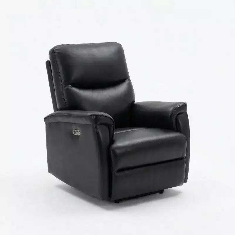 GustoWave Power Recliner Chair With 270 Degree Swivel, Wide PU Leather Seat For Living Room Or Bedroom