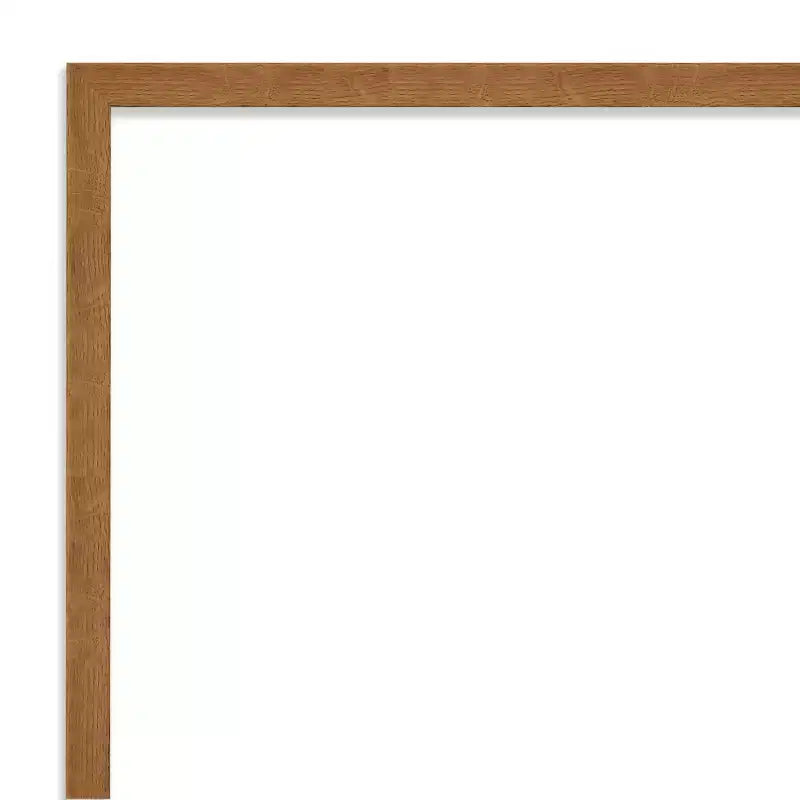 Carlisle Narrow Petite Bevel Wood Bathroom Wall Mirror, 19x25