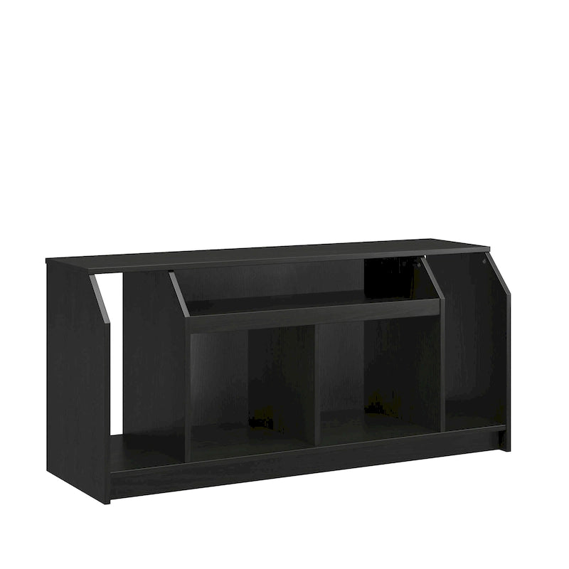 TV Stand for TVs up to 59 Inches with Open Storage Compartments