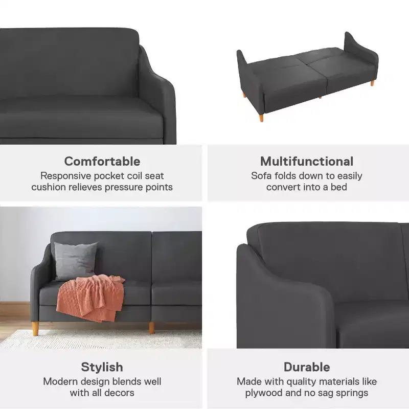 DHP Jasper Coil Futon