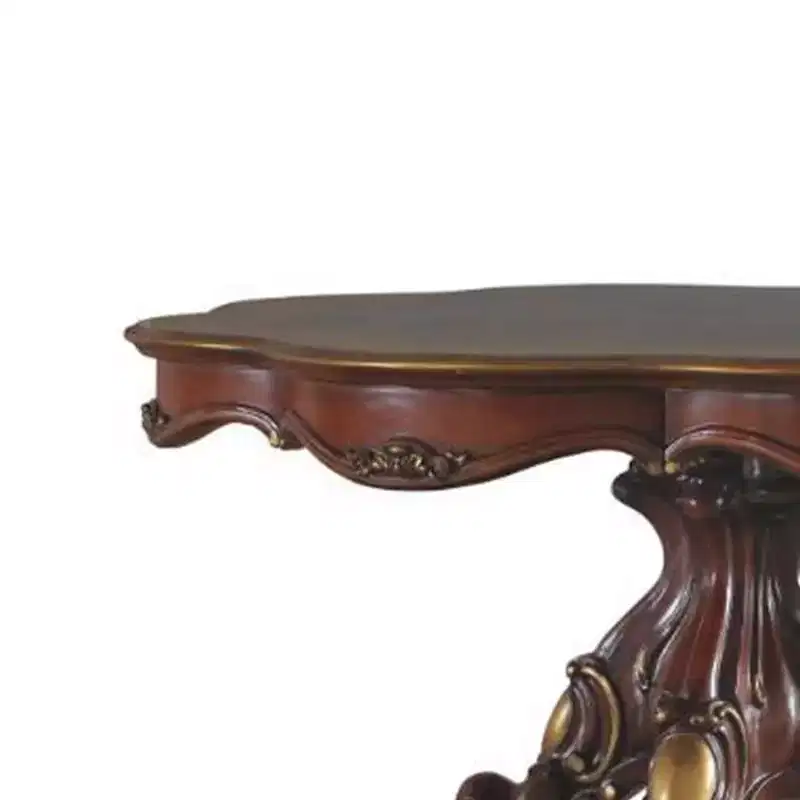 Acme Furniture Picardy Dining Table Honey Oak Finish