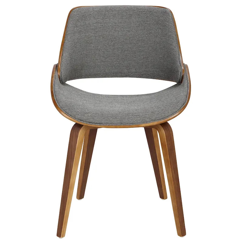 Mid-Century Modern Upholstered Dining Accent Chair