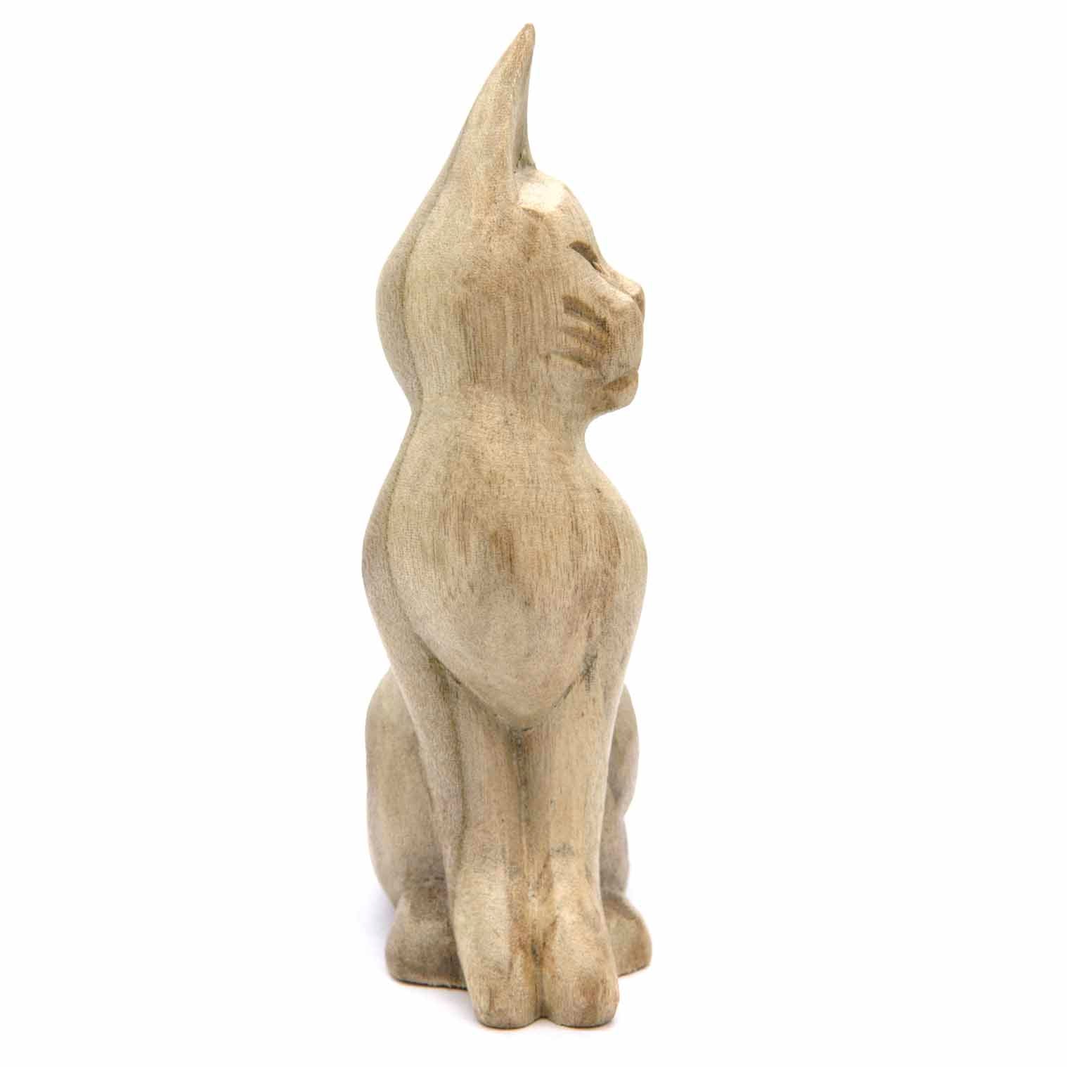 Sitting Cat Carving