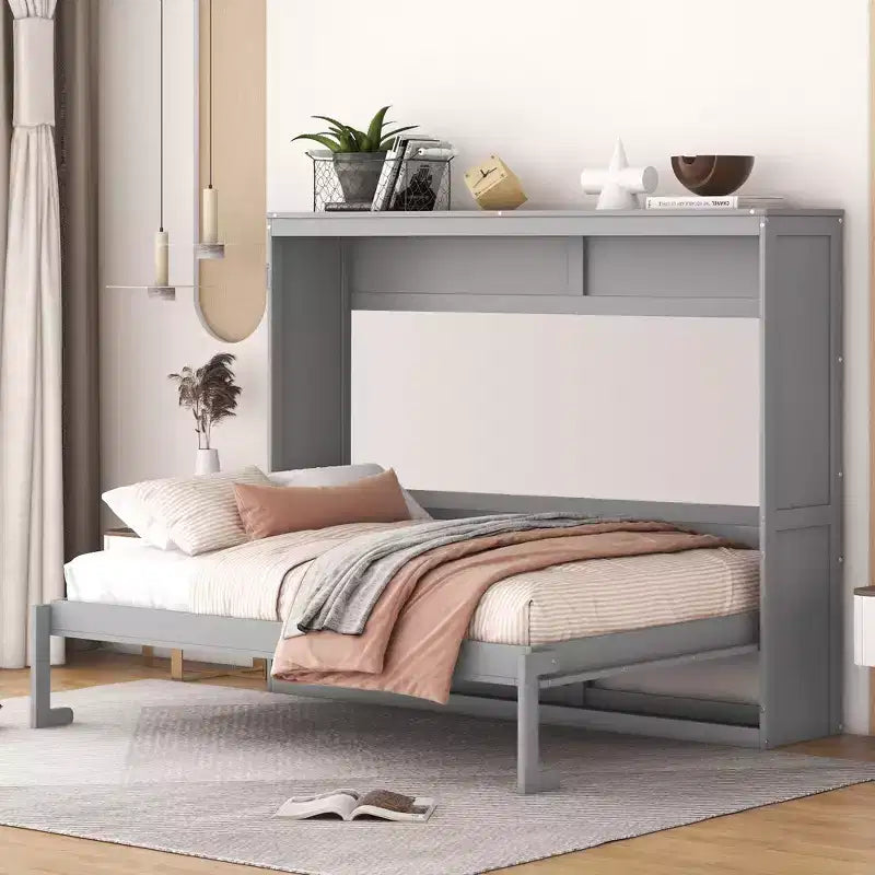 Queen/Full Size Murphy Bed Wall Bed-ModernLuxe