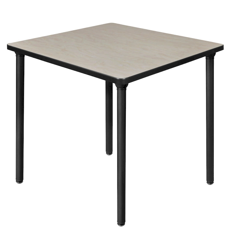 30 Square Folding Breakroom Table with Collapsible Steel Legs