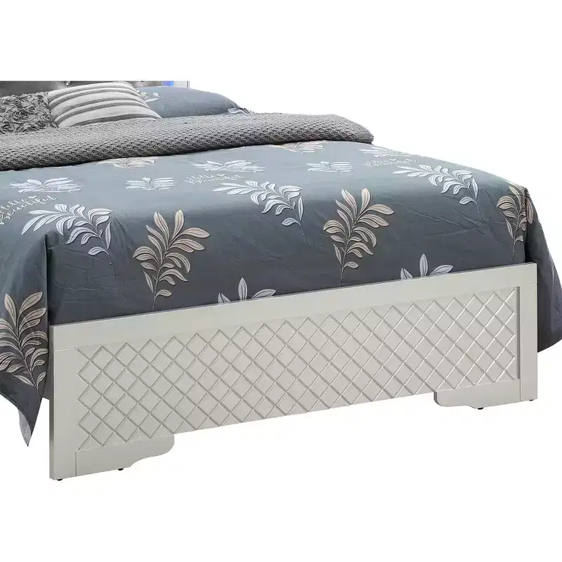Passion Furniture Verona and Full Panel Beds