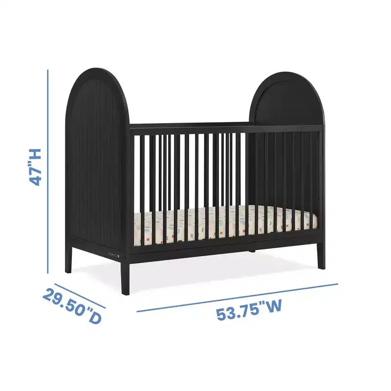 Delta Children Eloise 4-in-1 Convertible Crib - Greenguard Gold Certified