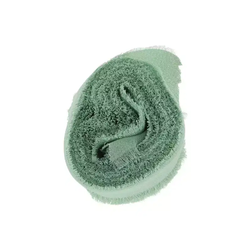 Unique Bargains Ribbon Tear-Away Frayed Edge Polyester 157.48x1.57 1 Pc
