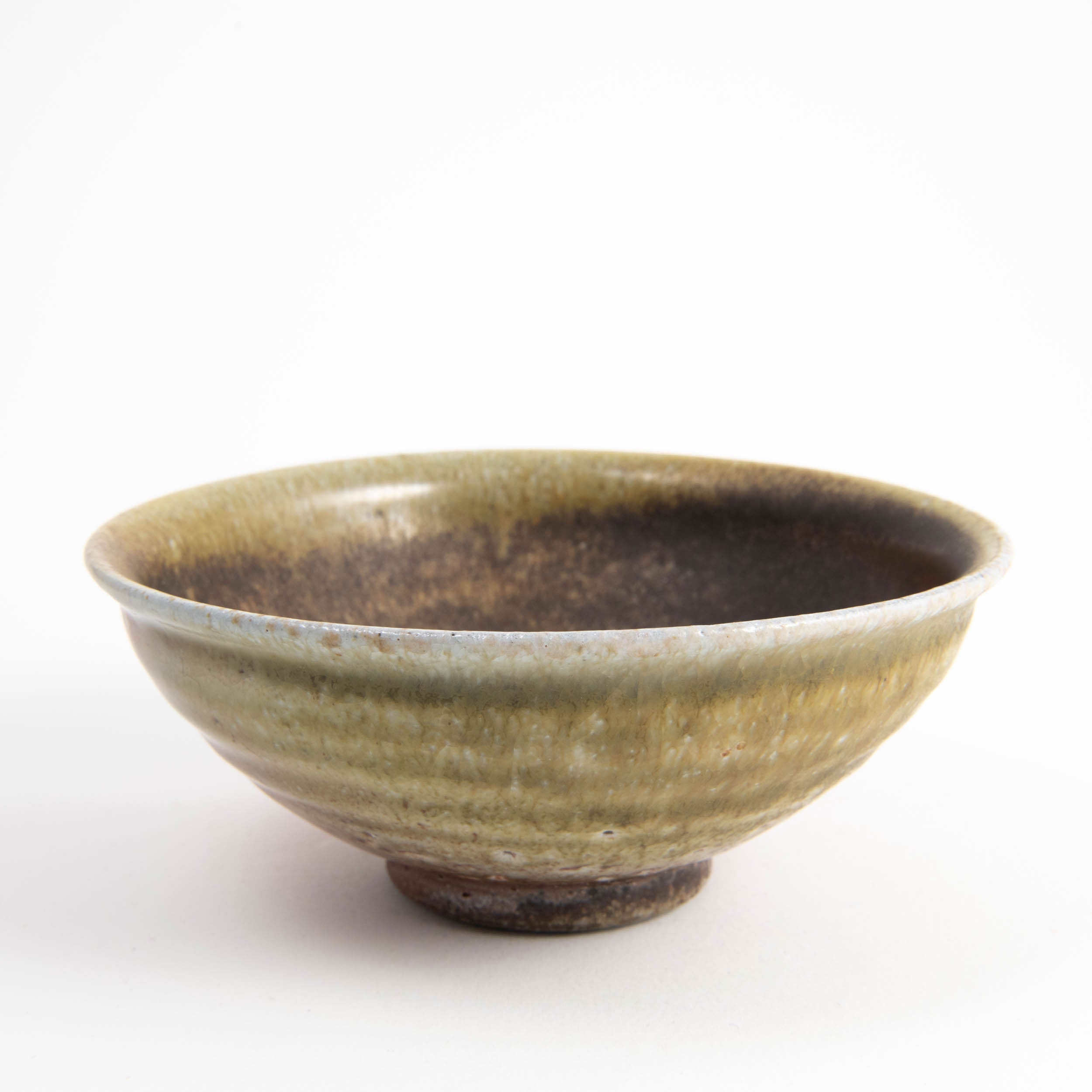 Red Shino Ash Small Footed Bowl
