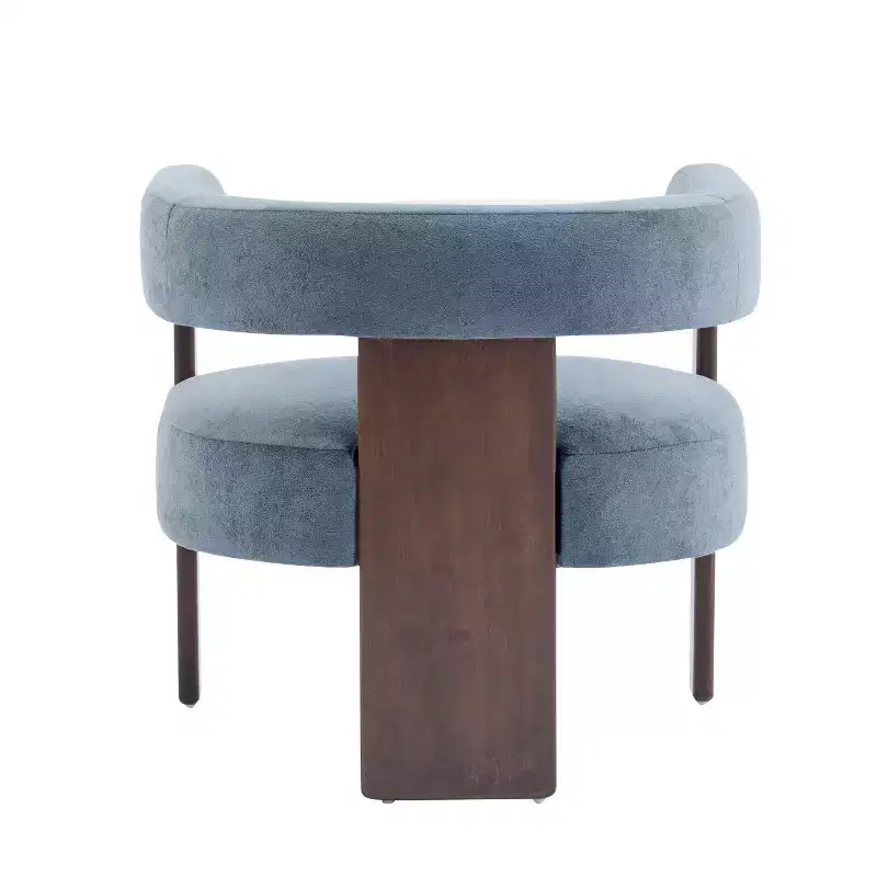 Christopher Knight Home Noah Modern Rubberwood Upholstered Accent Arm Chair