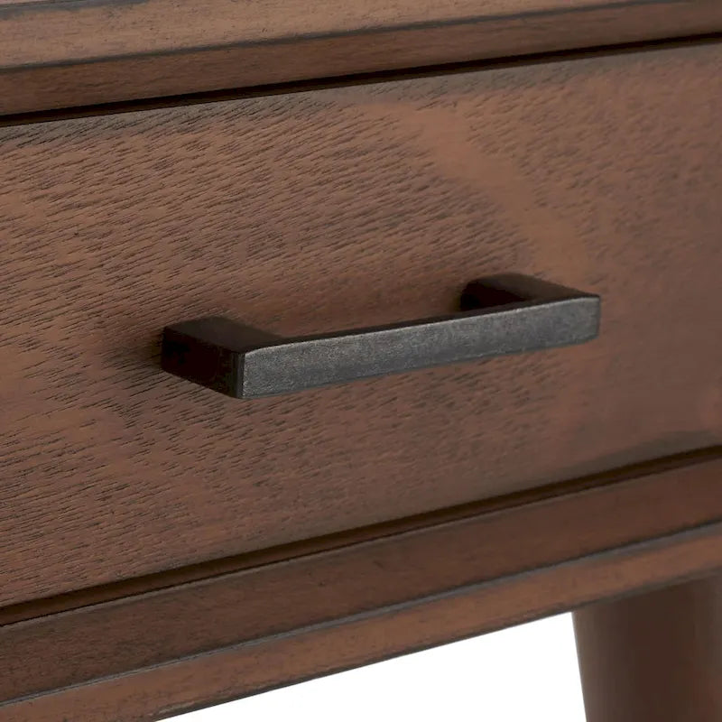 2-Drawer Desk with Stiletto Legs