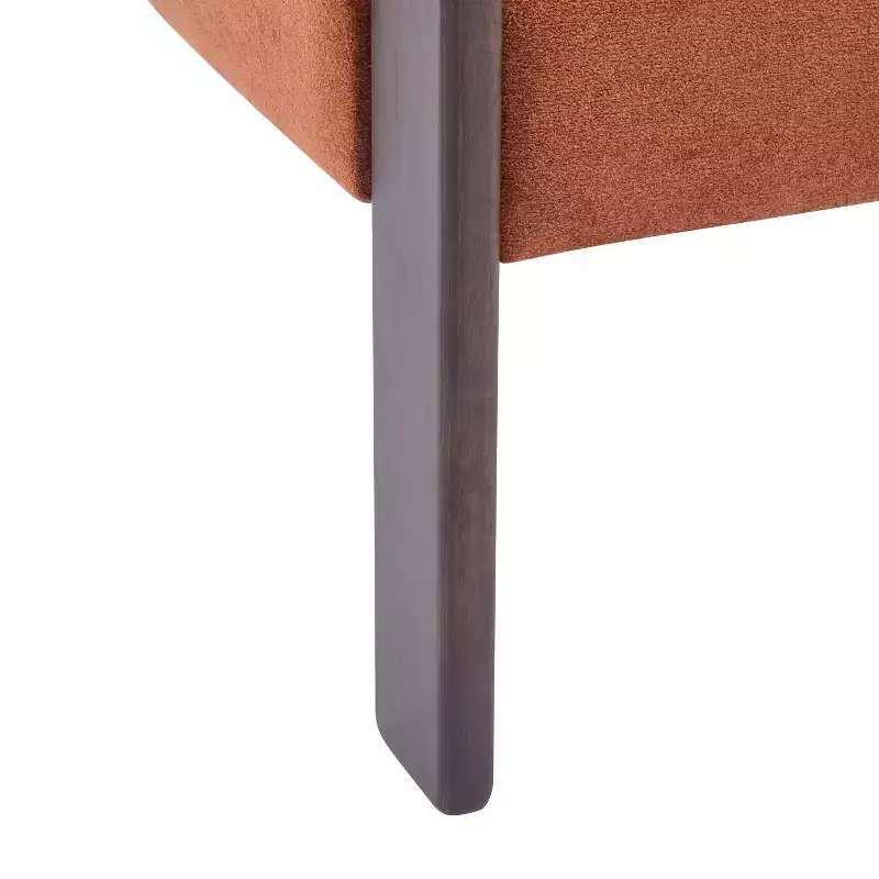 Christopher Knight Home Noah Modern Rubberwood Upholstered Accent Arm Chair