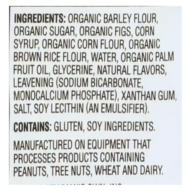 Newman's Own Fruit Filled Cookies, Fig Newmans, Plant-based - Case of 6 - 10 oz