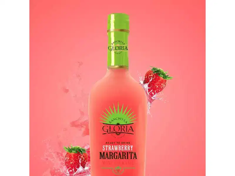 Rancho La Gloria Strawberry Margarita Wine Cocktail - 750ml Bottle