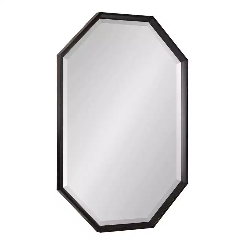 38 x 26 Calter Elongated Octagon Wall Mirror - Kate and Laurel