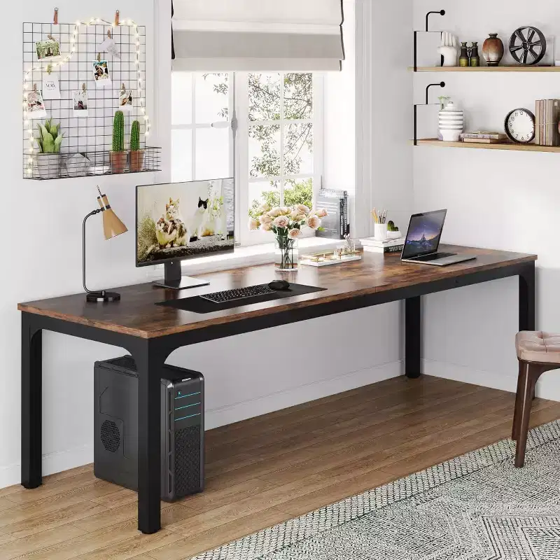 Lantine 78.7 Inches Extra Long Computer Desk