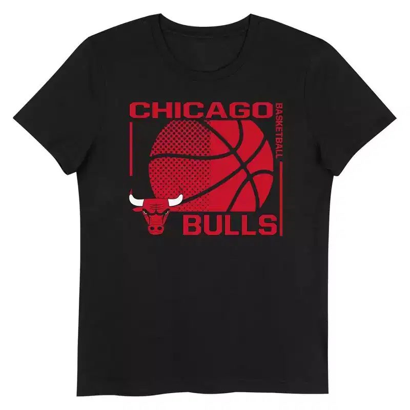 NBA Chicago Bulls Short Sleeve Crewneck T-Shirt