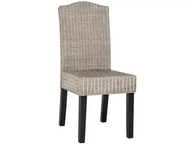 Odette 19 H Wicker Dining Chair (Set of 2) - SEA8015 - Safavieh