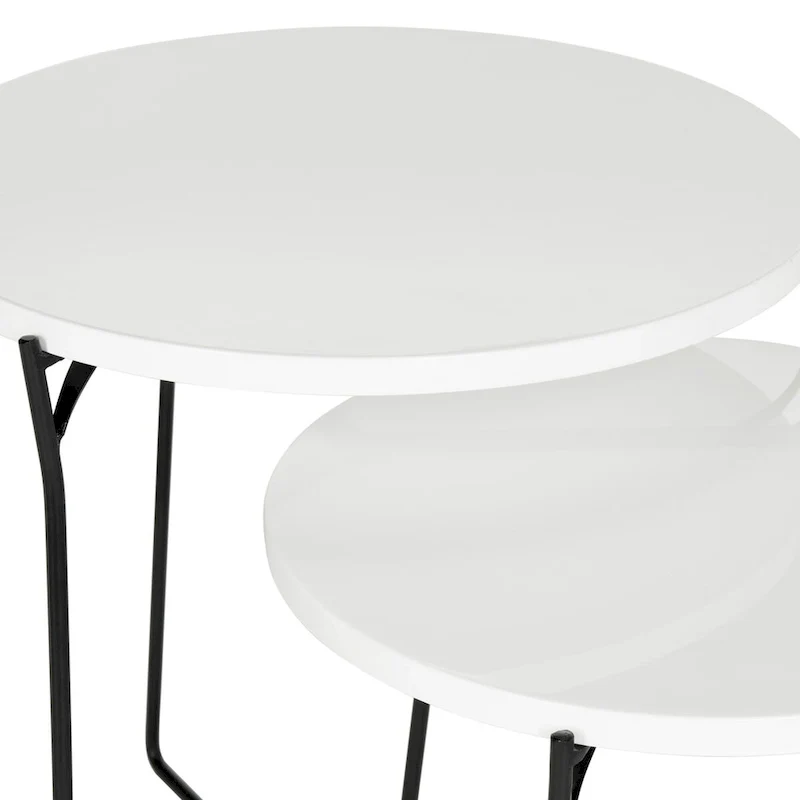 Mid-Century Stacking End Table - 19Wx19Dx21H