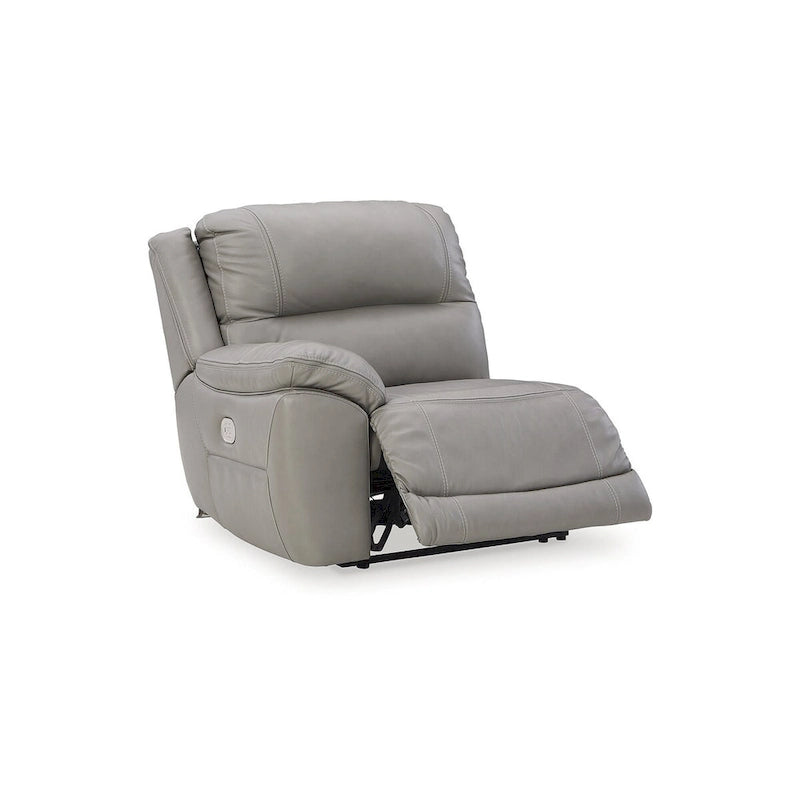 3-Piece Power Reclining Sectional Loveseat with Console
