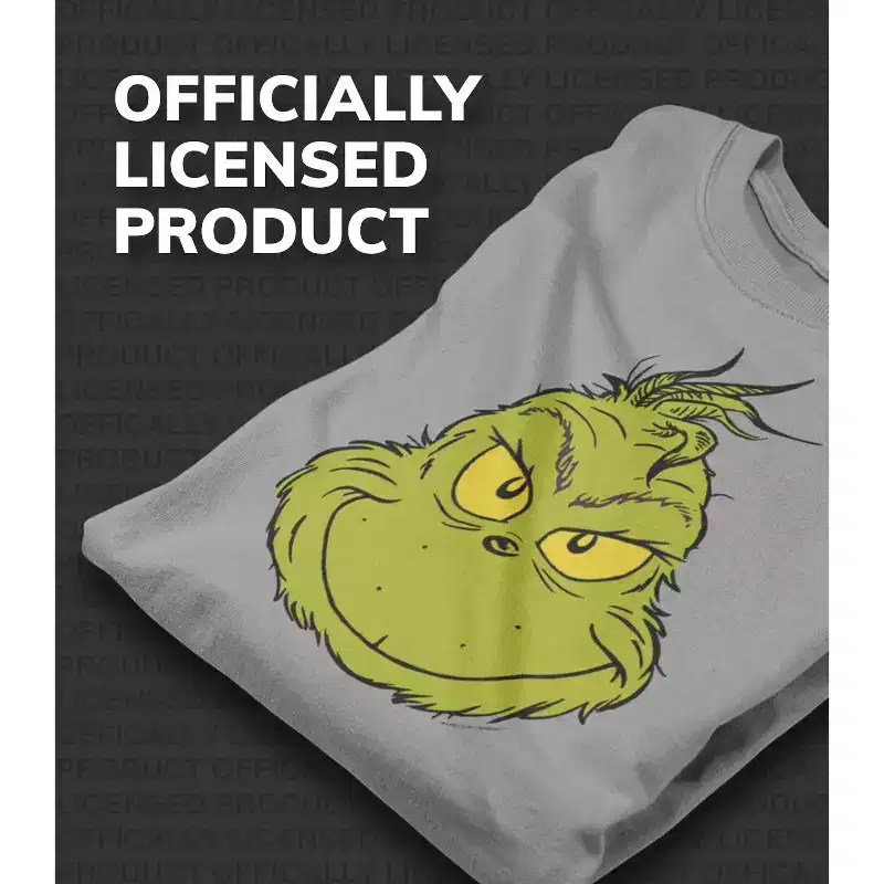 Girls' - The Grinch - Fit & Flair Cap Sleeve Graphic Dress