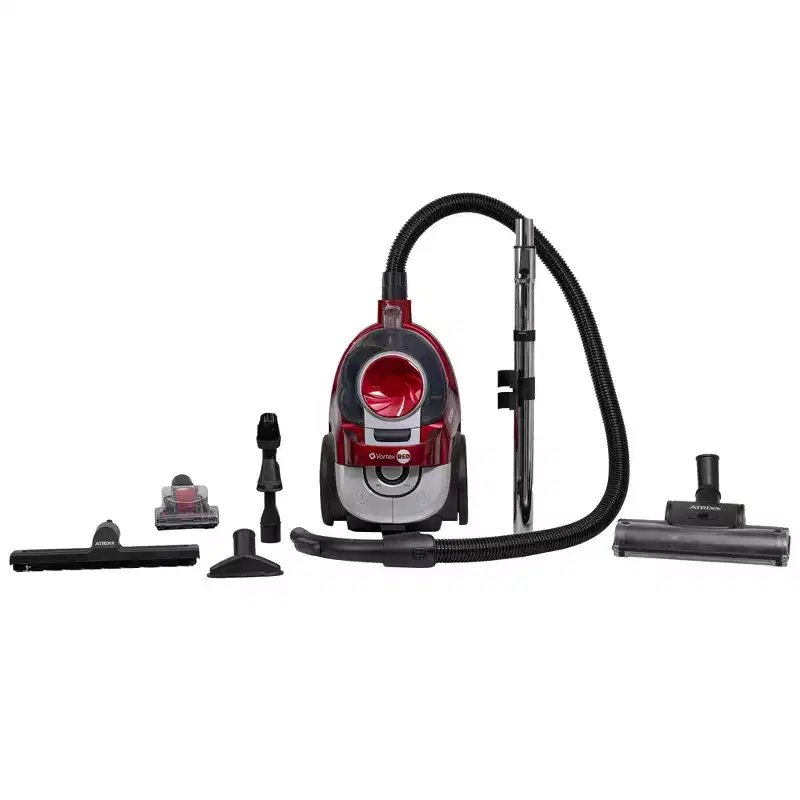 Vortex Red Vacuum with HEPA Filtration