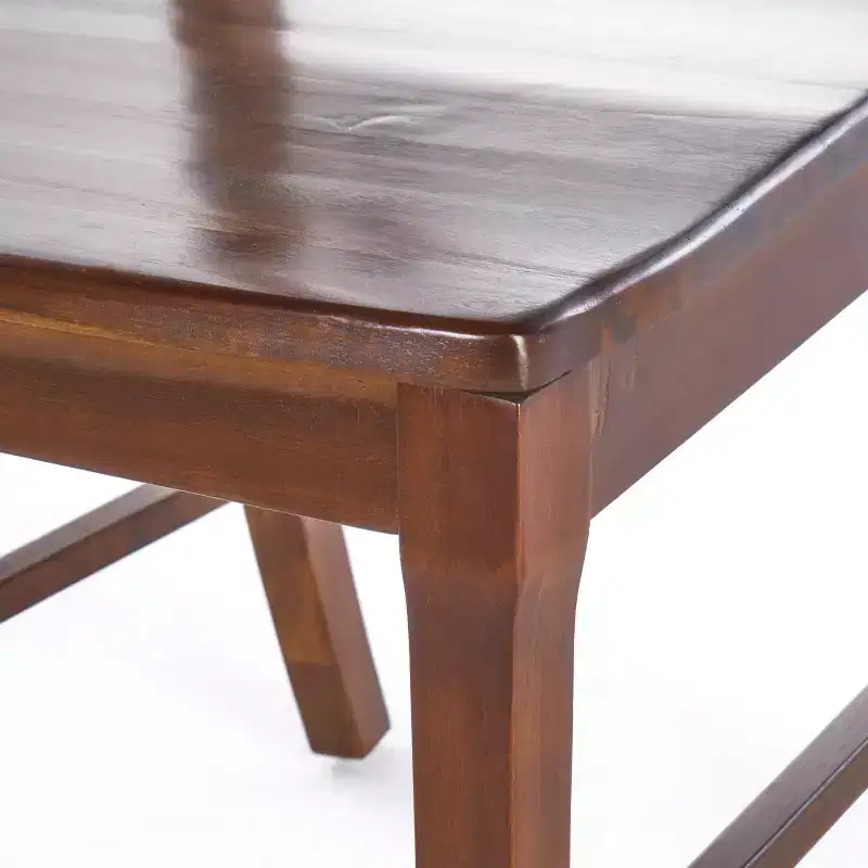 Christopher Knight Home Bostwick Farmhouse Acacia Wood Dining Chairs (Set of 2), Rich Mahogany