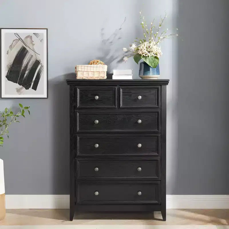 Modern 6 Drawers Dresser 6 Drawers Cabinet,Chest of Drawers Closet Organizers and Storage Clothes Storage Drawers Cabinet