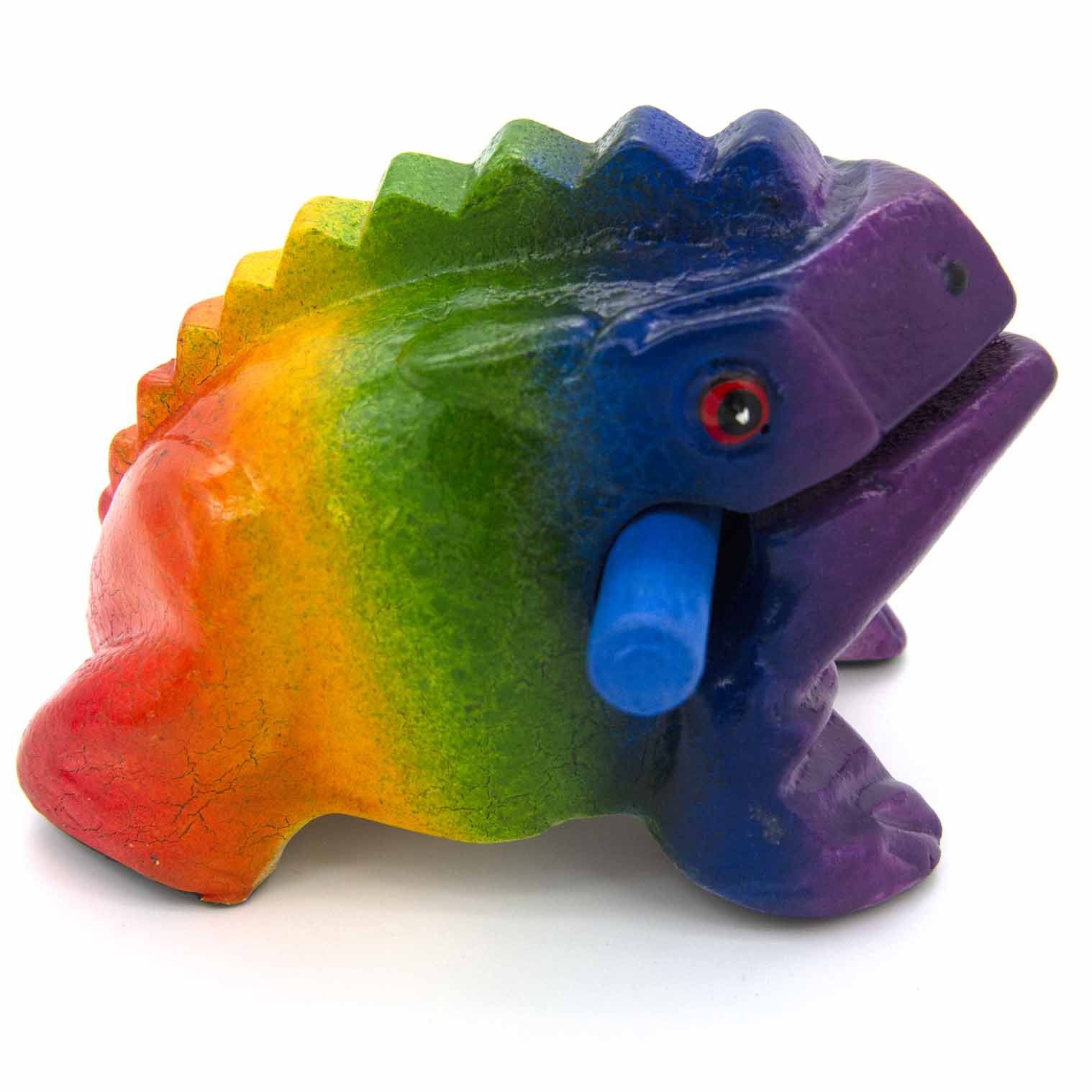 Rainbow Frog Guiro