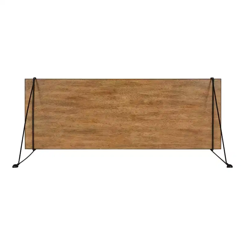 Kate and Laurel Vista Wall Mounted Wooden Desk Shelf