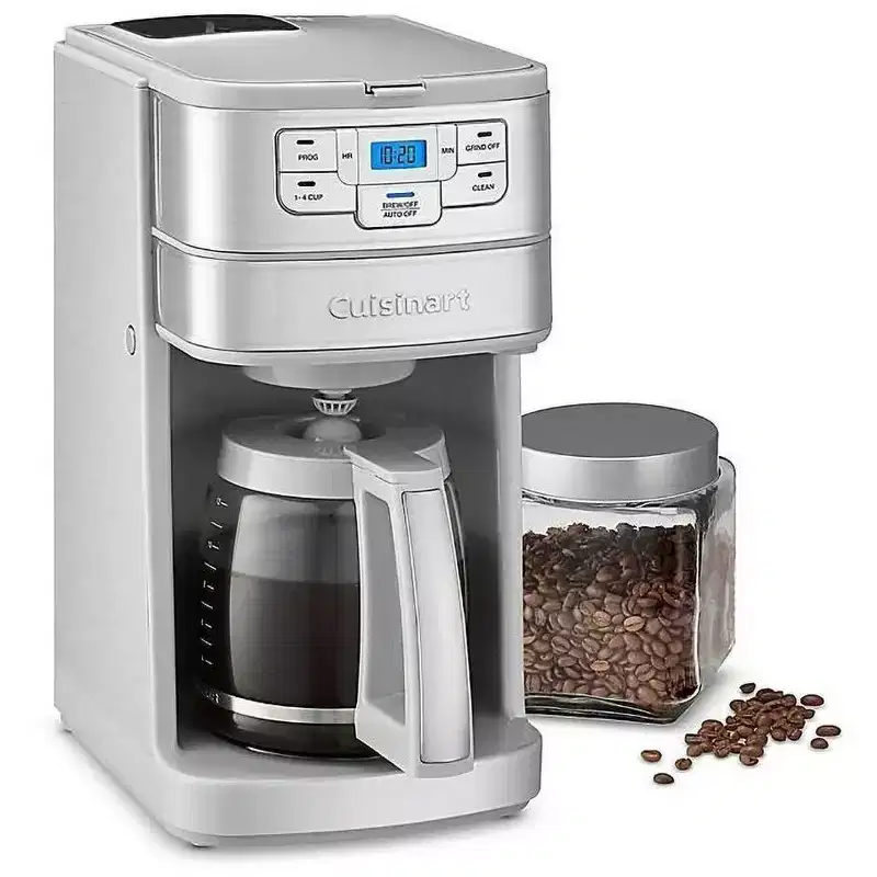 Cuisinart DGB-400SSFR Grind and Brew 12 Cup Coffeemaker - Silver - Certified Refurbished