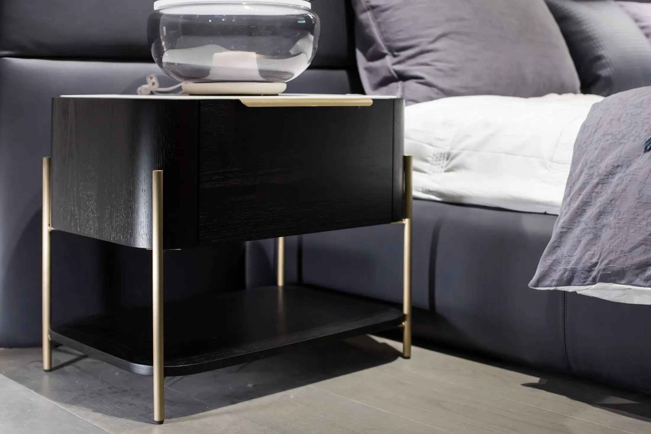 HX-2019-2 Bedside Table - Stylish and Functional Nightstand