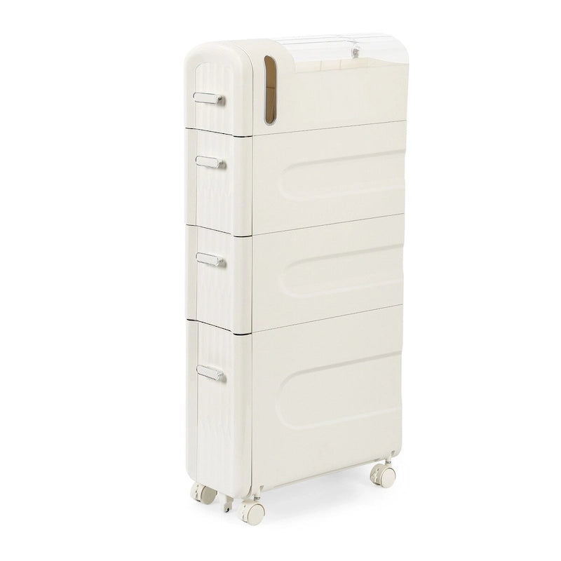 Toilet Paper Holder Storage Cabinet Beside Toilet Storage for Small Bathroom