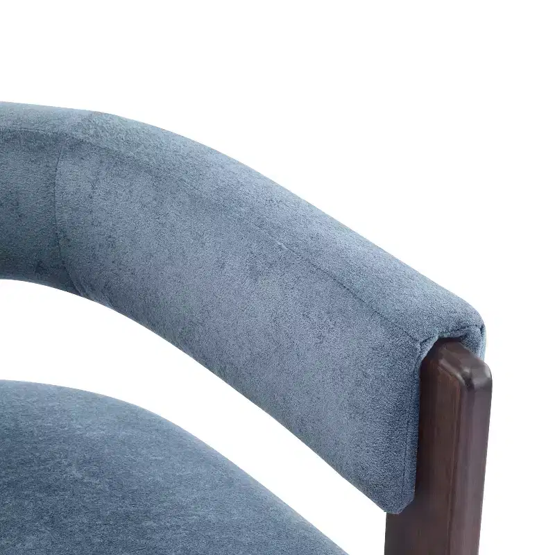 Christopher Knight Home Noah Modern Rubberwood Upholstered Accent Arm Chair