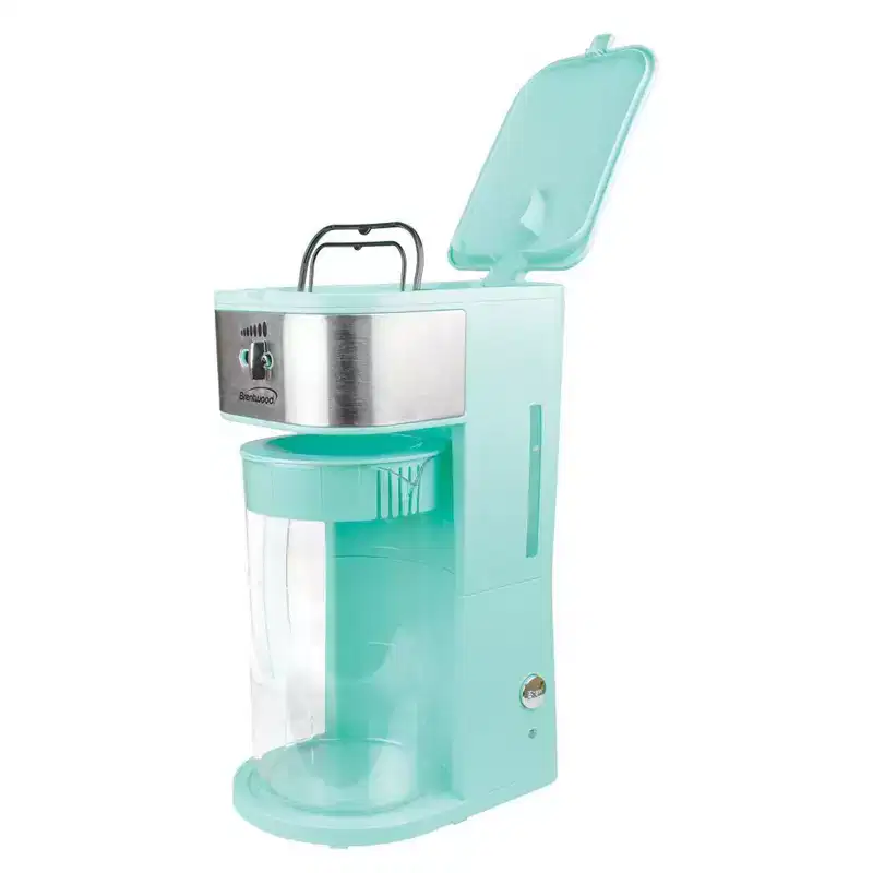 Brentwood Iced Tea and Coffee Maker in Blue with 64 Ounce Pitcher