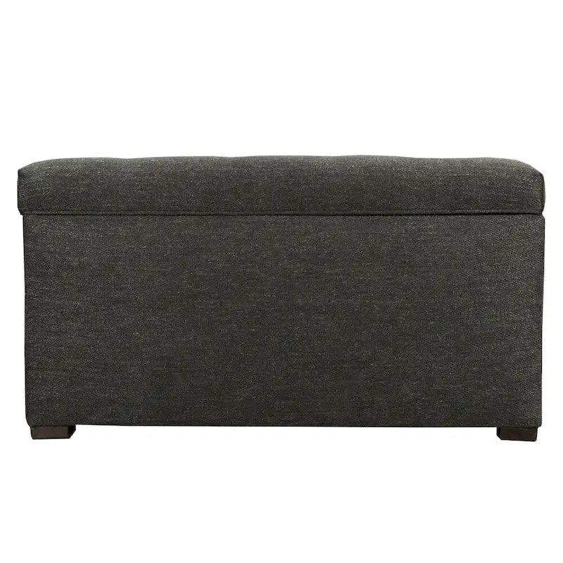 8-Button Tufted Belfast Storage Trunk Bench