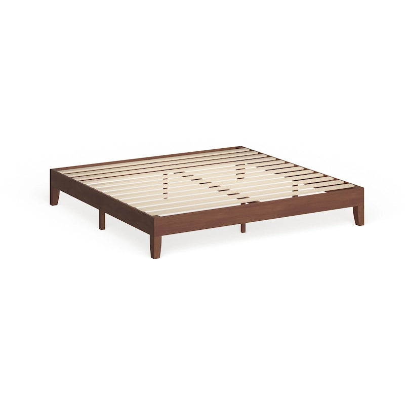 12-Inch Deluxe Wood King Size Platform Bed